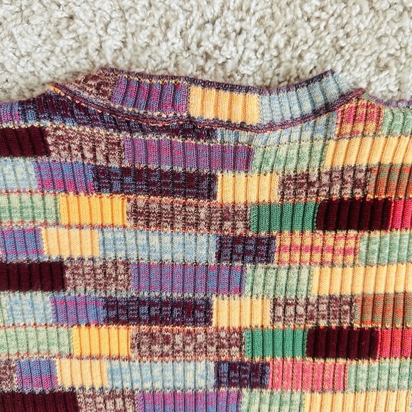 Chanel Multicolor Knit Maxi Dress - Picture 11 of 11